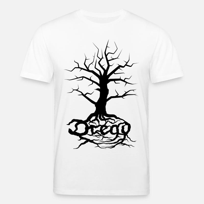 Dread Baum Schwarz - Stanley/Stella Unisex Bio-T-Shirt CREATOR  - Weiß
