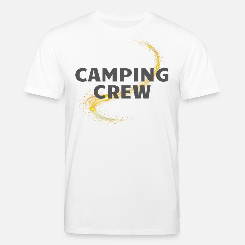 Équipe de camping - T-shirt bio CREATOR Stanley/Stella Unisexe - blanc