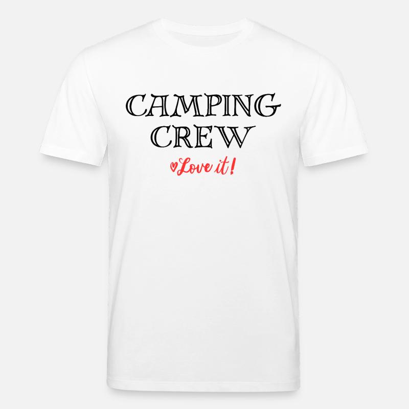 Équipe de camping - T-shirt bio CREATOR Stanley/Stella Unisexe - blanc