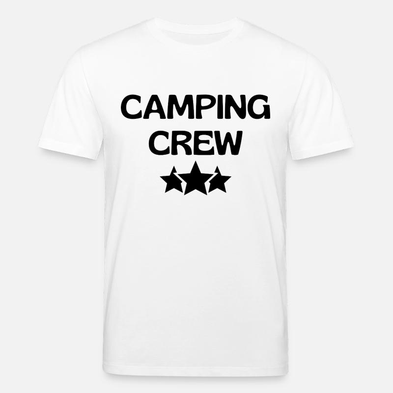 Camping Crew - Stanley/Stella Unisex Bio-T-Shirt CREATOR  - Weiß