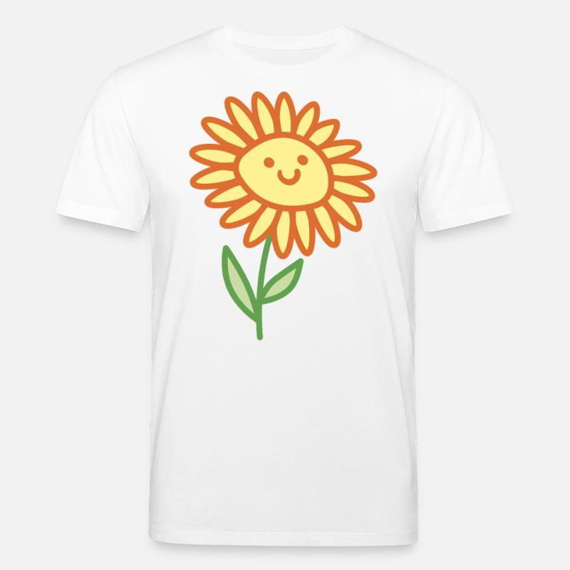 Fleur de soleil - T-shirt bio CREATOR Stanley/Stella Unisexe - blanc