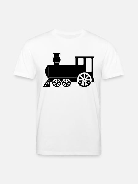 dampflok - Stanley/Stella Unisex Bio-T-Shirt CREATOR - Weiß