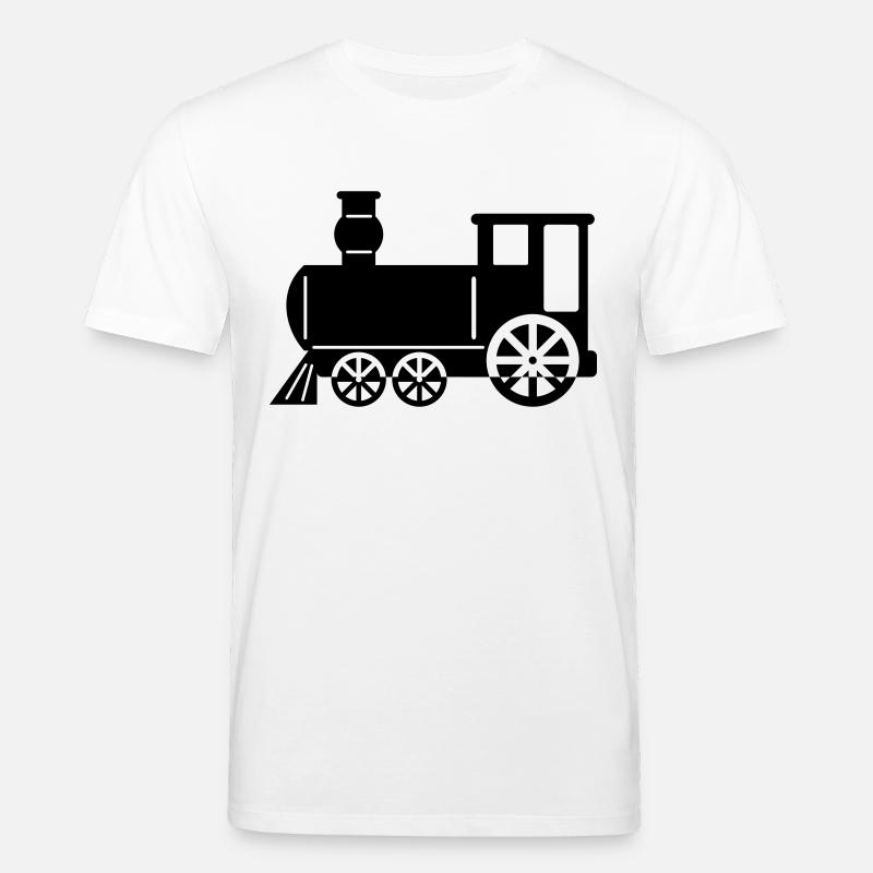 dampflok - Stanley/Stella Unisex Bio-T-Shirt CREATOR  - Weiß