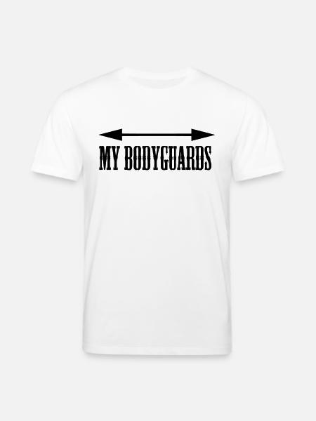 My Bodyguards - Stanley/Stella Unisex Bio-T-Shirt CREATOR - Weiß