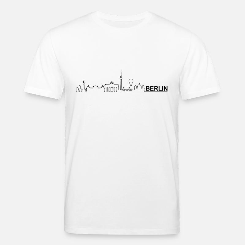 Skyline - Berlin - Stanley/Stella Unisex Bio-T-Shirt CREATOR - Weiß