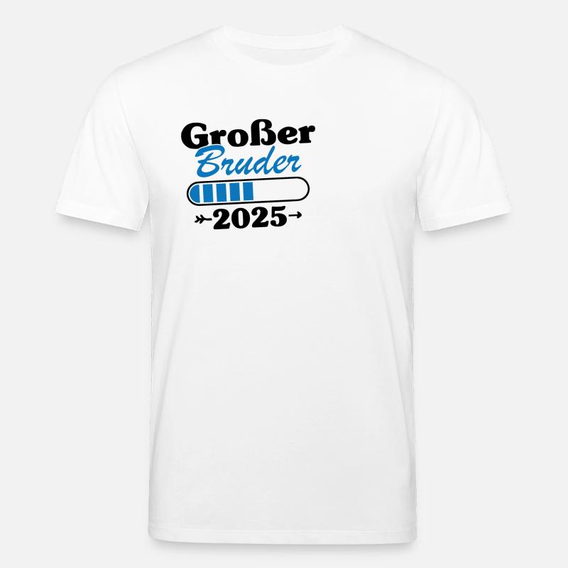 Großer Bruder Loading 2025 - Stanley/Stella Unisex Bio-T-Shirt CREATOR  - Weiß