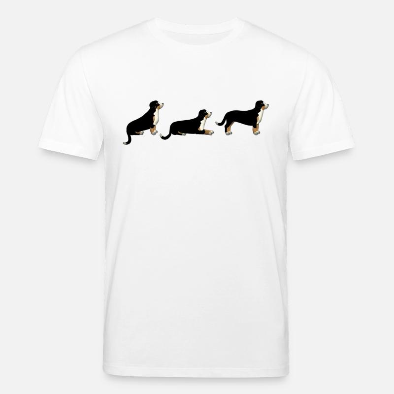 Sitz Platz Steh Entlebuch - Stanley/Stella Unisex Bio-T-Shirt CREATOR  - Weiß