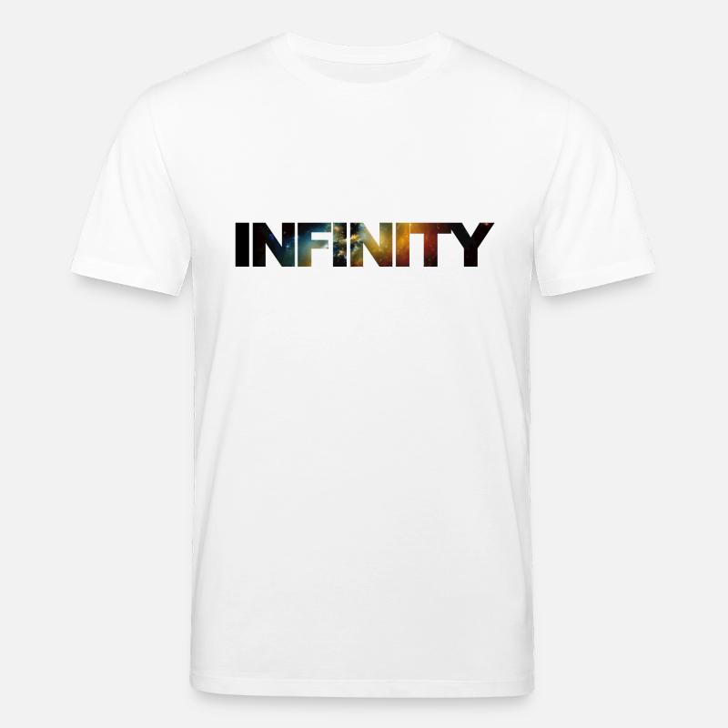 Infinity Infinity Starry Galaxie - T-shirt bio CREATOR Stanley/Stella Unisexe - blanc
