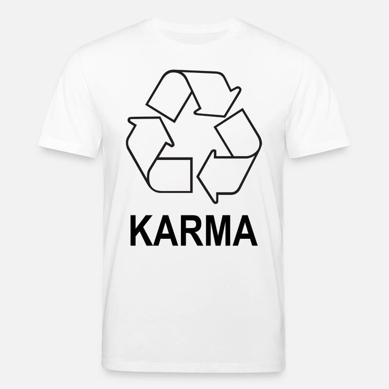 Karma - Stanley/Stella Unisex Bio-T-Shirt CREATOR  - Weiß
