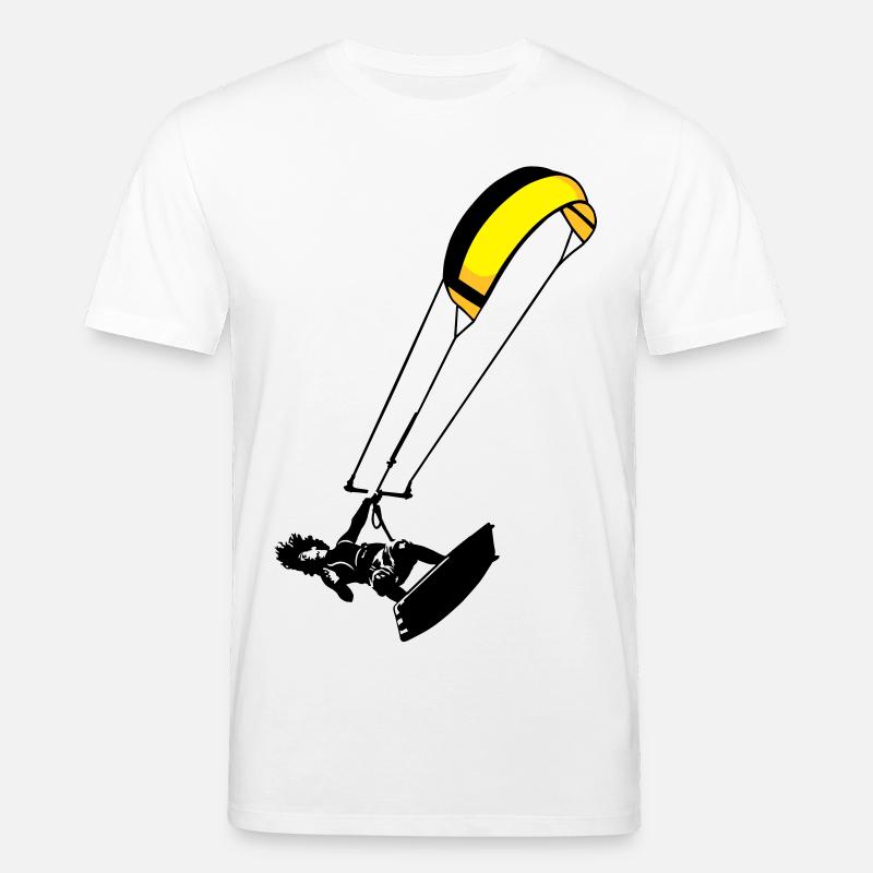 kite-surf - Stanley/Stella Unisex Bio-T-Shirt CREATOR  - Weiß