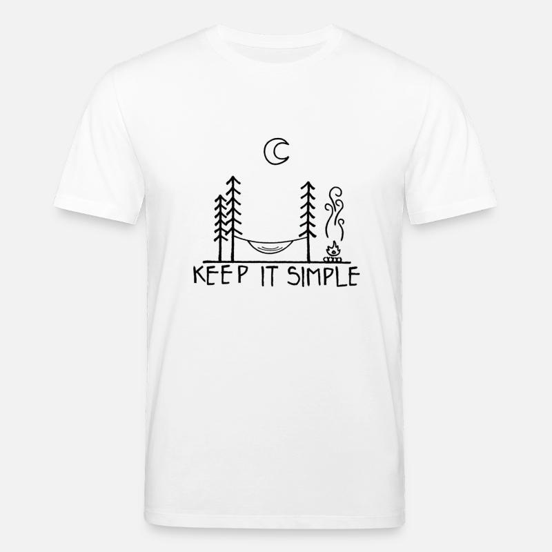 Keep it Simple Hängematte - Stanley/Stella Unisex Bio-T-Shirt CREATOR  - Weiß