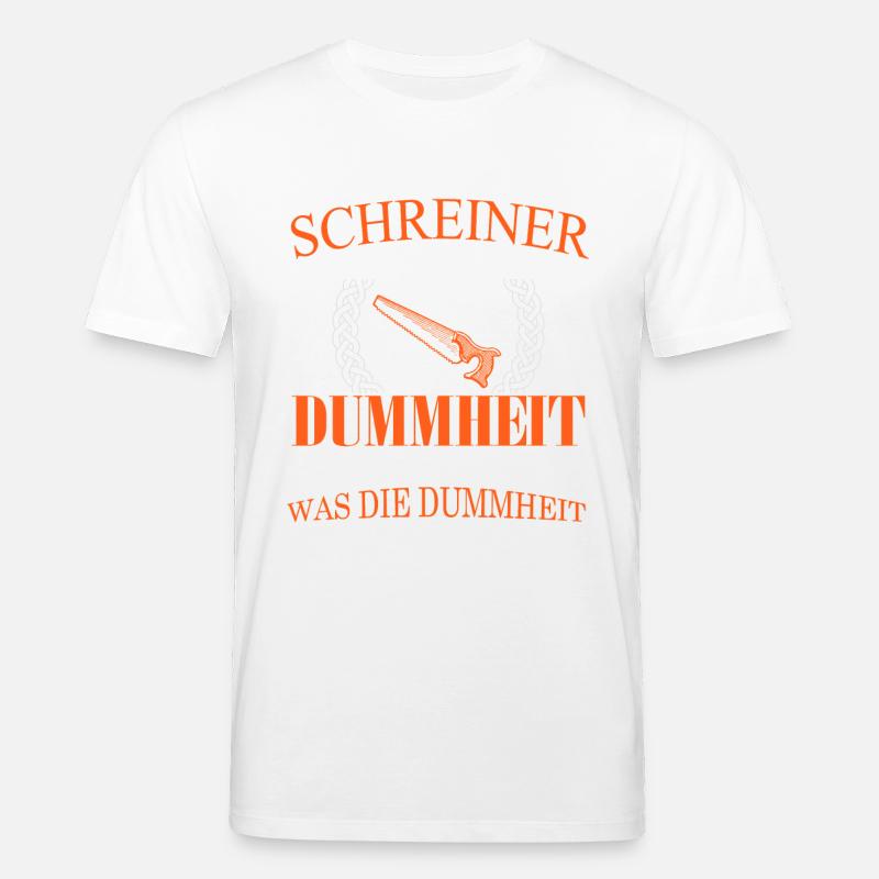 Ich bin Schreiner - Stanley/Stella Unisex Bio-T-Shirt CREATOR  - Weiß