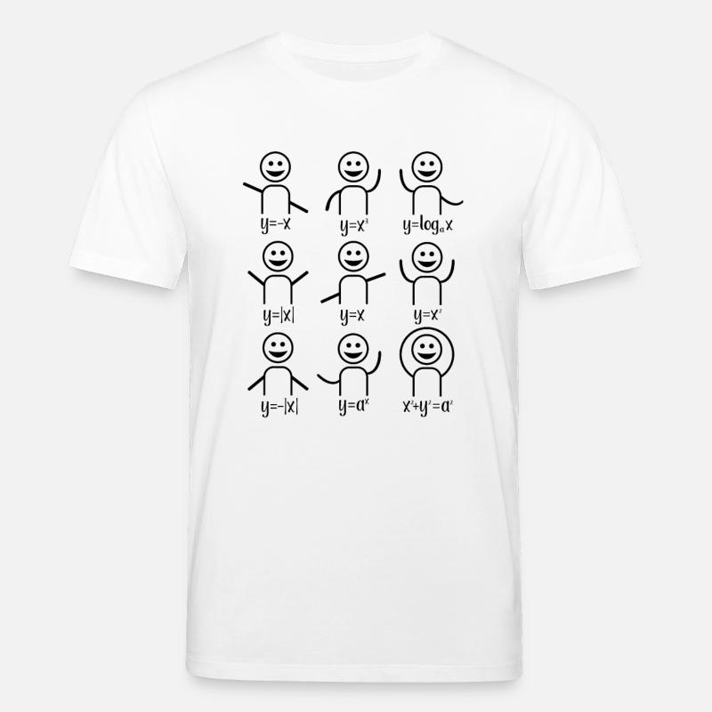 Cours de maths algèbre - T-shirt bio CREATOR Stanley/Stella Unisexe - blanc