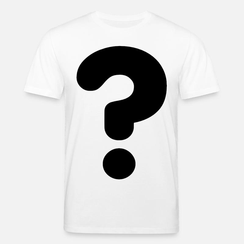 Bild-Fragezeichen # - Stanley/Stella Unisex Bio-T-Shirt CREATOR  - Weiß