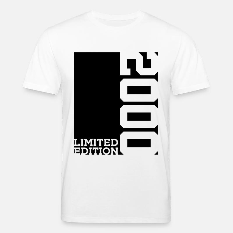 ÉDITION LIMITÉE 26E ANNIVERSAIRE 2000 - T-shirt bio CREATOR Stanley/Stella Unisexe - blanc