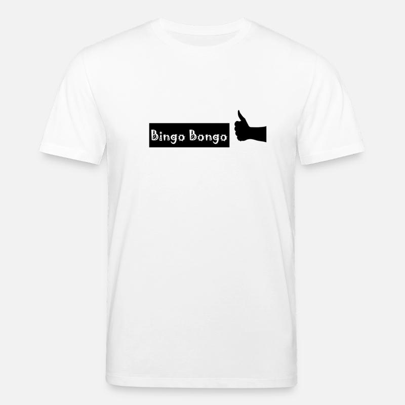 bingo bongo - Stanley/Stella Unisex Bio-T-Shirt CREATOR  - Weiß