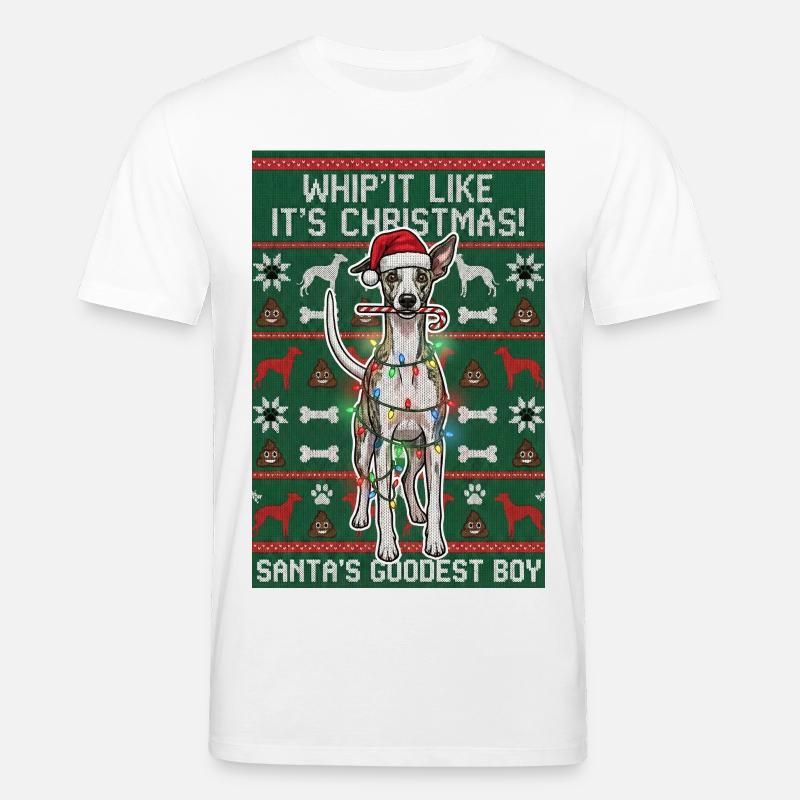Whip'It Like It's Christmas FRONT - Stanley/Stella Unisex Bio-T-Shirt CREATOR  - Weiß