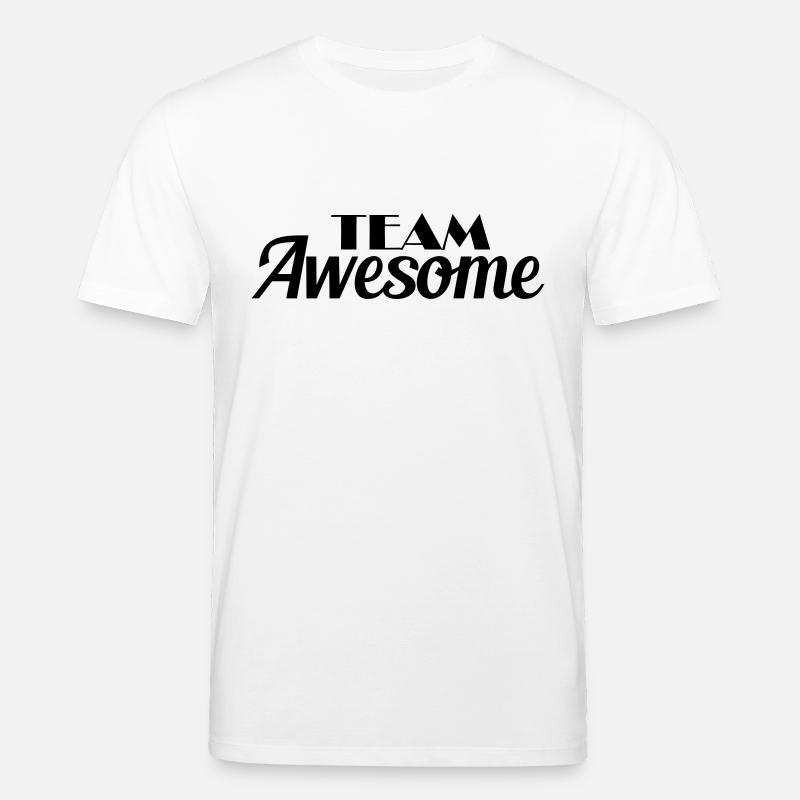Team Awesome - T-shirt bio CREATOR Stanley/Stella Unisexe - blanc