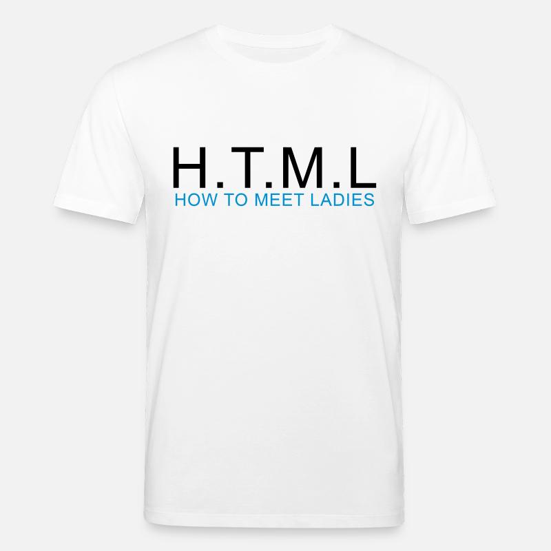 HTML - COMMENT REPONDRE DAMES - T-shirt bio CREATOR Stanley/Stella Unisexe - blanc