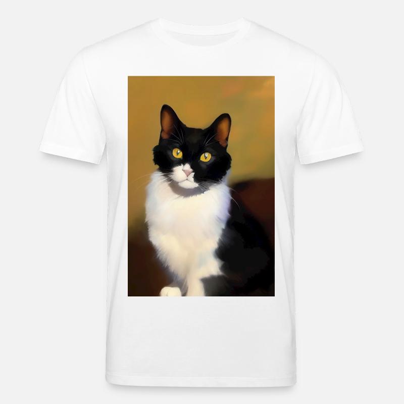 Image du chat - T-shirt bio CREATOR Stanley/Stella Unisexe - blanc