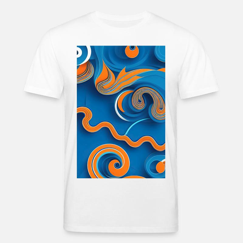Abstrakte Kunst - Stanley/Stella Unisex Bio-T-Shirt CREATOR  - Weiß