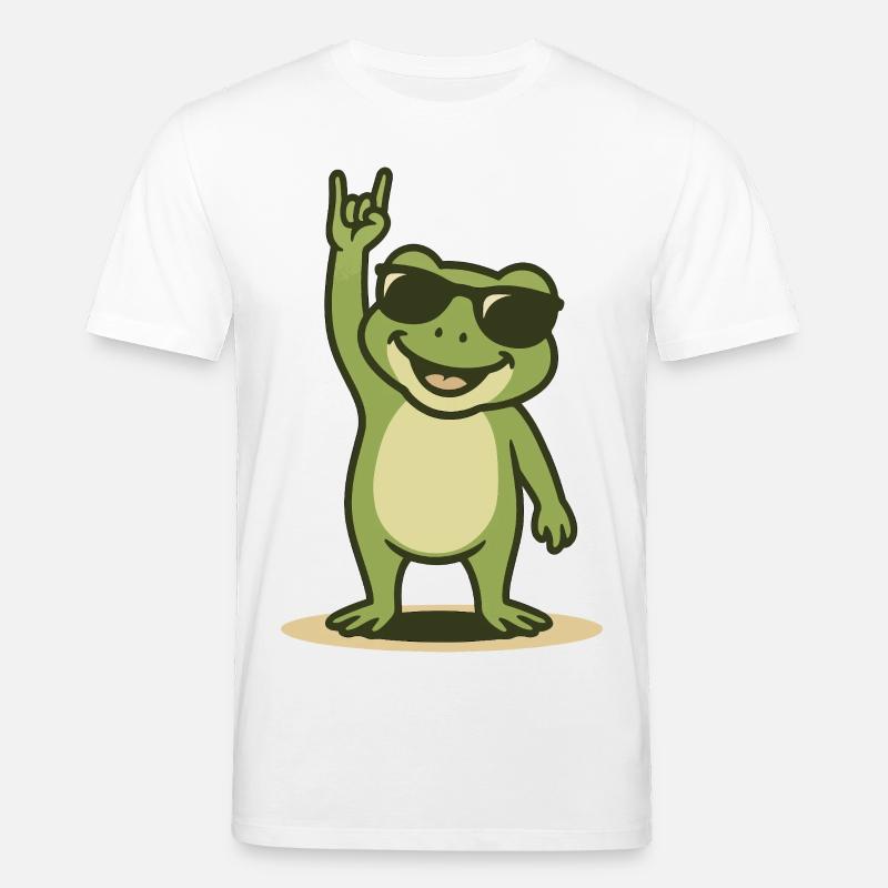 Rock'n'Ribbit - Stanley/Stella Unisex Bio-T-Shirt CREATOR  - Weiß