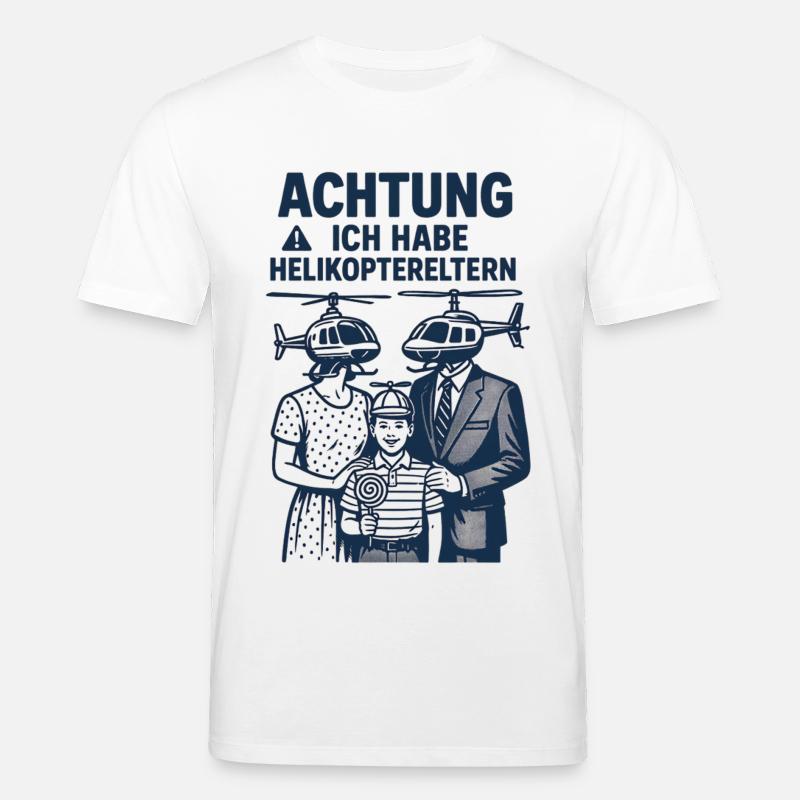 Helikoptereltern - Stanley/Stella Unisex Bio-T-Shirt CREATOR  - Weiß
