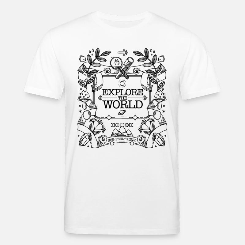 Explore The World - Stanley/Stella Unisex Bio-T-Shirt CREATOR  - Weiß