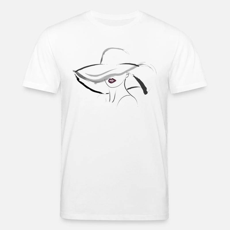 Hut Dame B - Stanley/Stella Unisex Bio-T-Shirt CREATOR  - Weiß