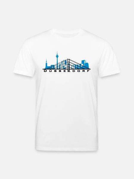 Düsseldorf - Stanley/Stella Unisex Bio-T-Shirt CREATOR  - Weiß