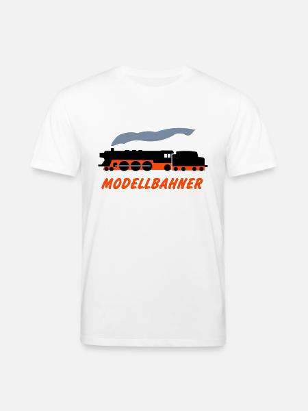 Modellbahner - Stanley/Stella Unisex Bio-T-Shirt CREATOR  - Weiß