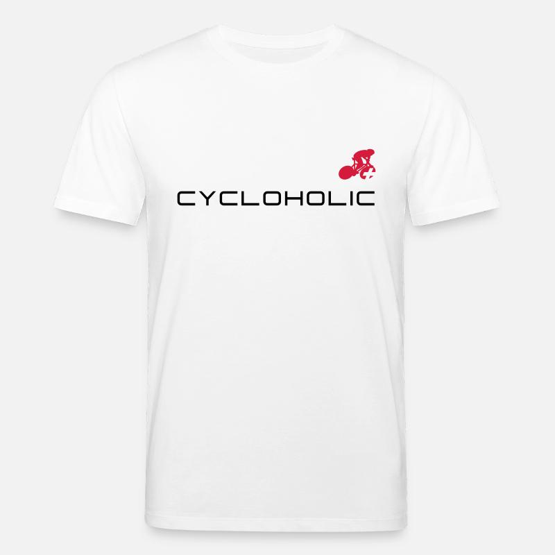 cycloholic - Stanley/Stella Unisex Bio-T-Shirt CREATOR  - Weiß