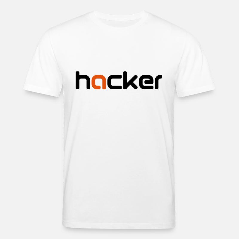Hacker - T-shirt bio CREATOR Stanley/Stella Unisexe - blanc