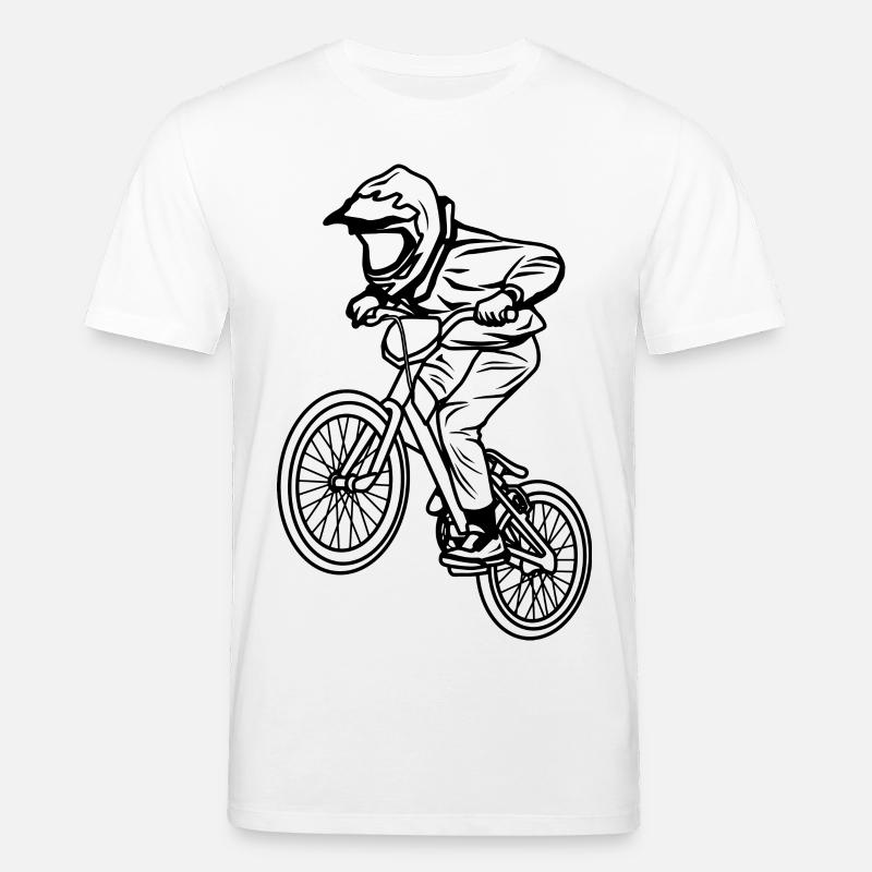 BMX Junge - Stanley/Stella Unisex Bio-T-Shirt CREATOR  - Weiß