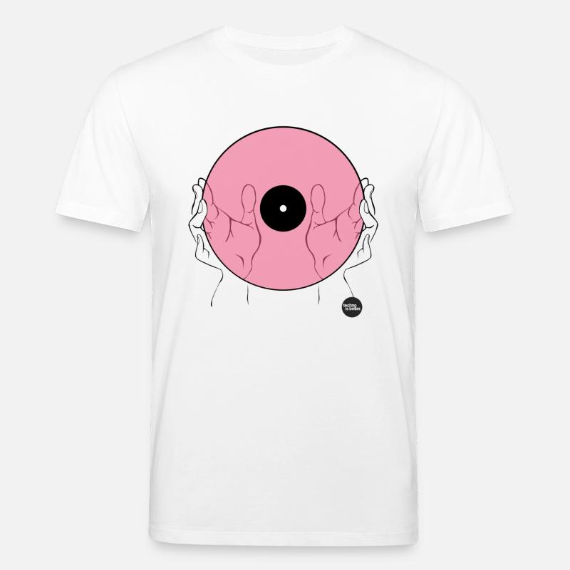 lets play techno - Stanley/Stella Unisex Bio-T-Shirt CREATOR  - Weiß