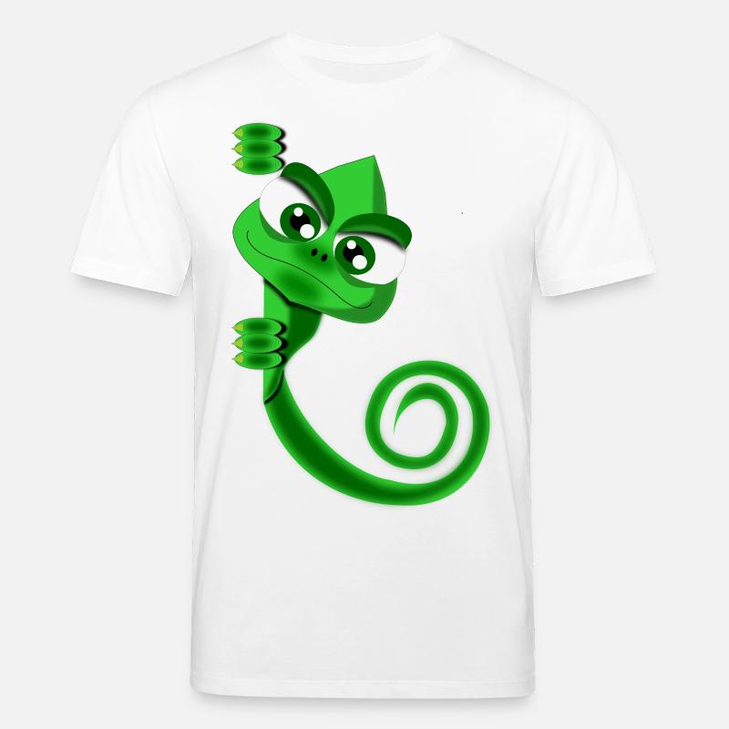 Chamäleon - Stanley/Stella Unisex Bio-T-Shirt CREATOR  - Weiß