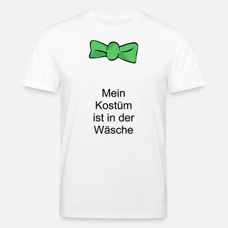 Fasching Fliege - Stanley/Stella Unisex Bio-T-Shirt CREATOR  - Weiß