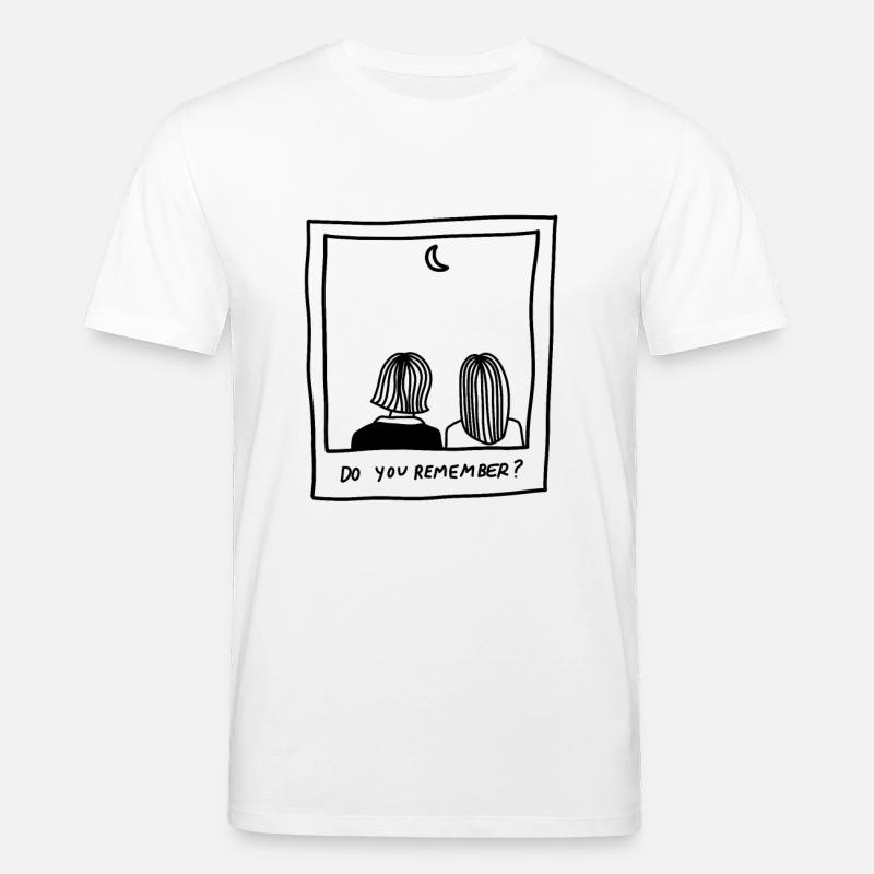 vous souvenez-vous - souvenirs - T-shirt bio CREATOR Stanley/Stella Unisexe - blanc