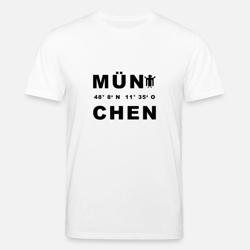 München - Stanley/Stella Unisex Bio-T-Shirt CREATOR  - Weiß