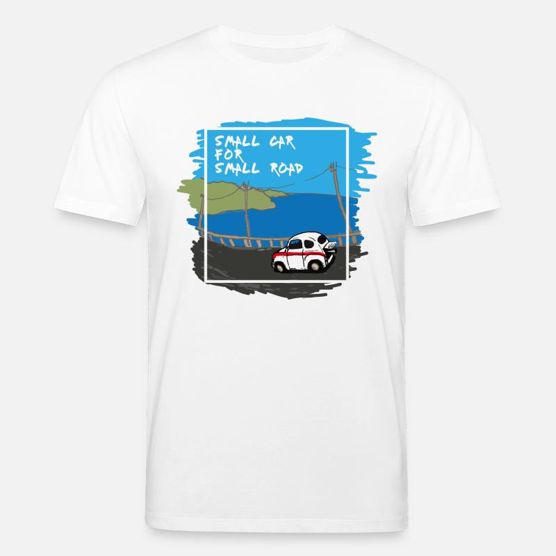 Small Car - Stanley/Stella CREATOR Unisex Organic T-Shirt - white