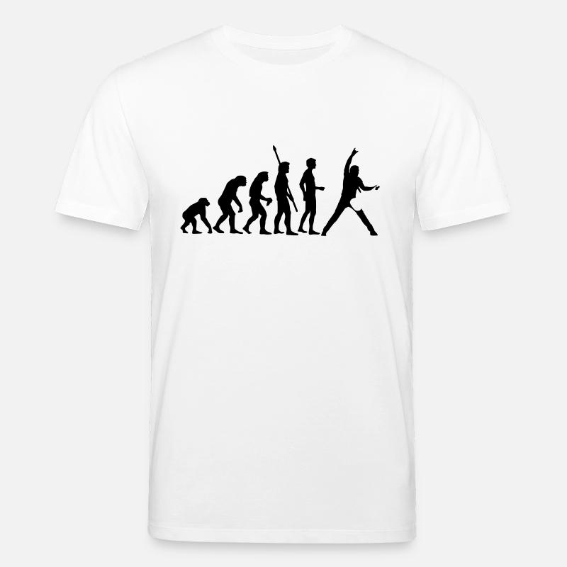 evolution_guitar_112013_c_2c - T-shirt bio CREATOR Stanley/Stella Unisexe - blanc