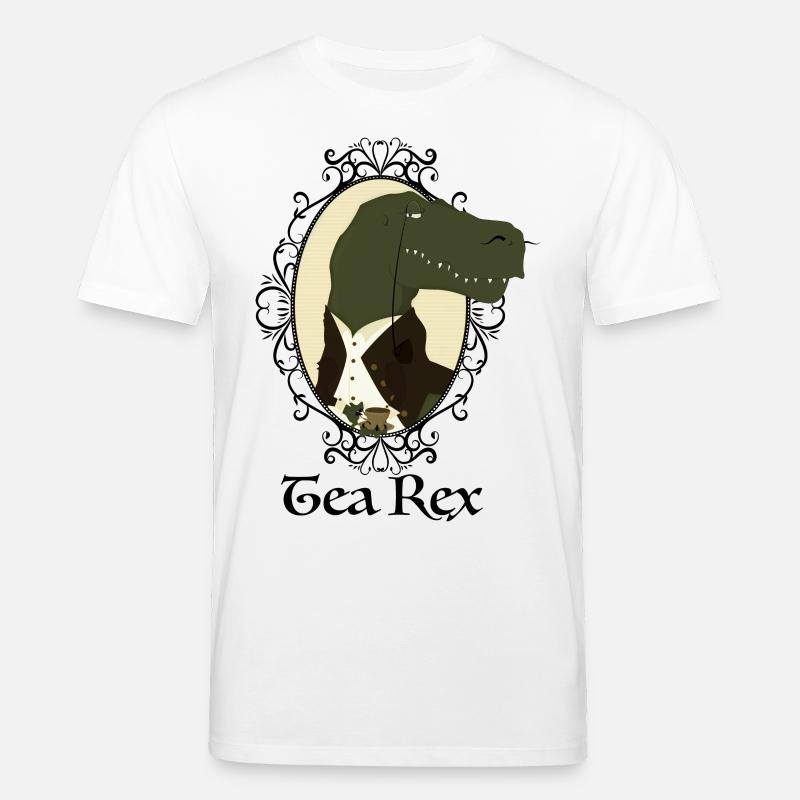 Tea Rex - Stanley/Stella Unisex Bio-T-Shirt CREATOR  - Weiß