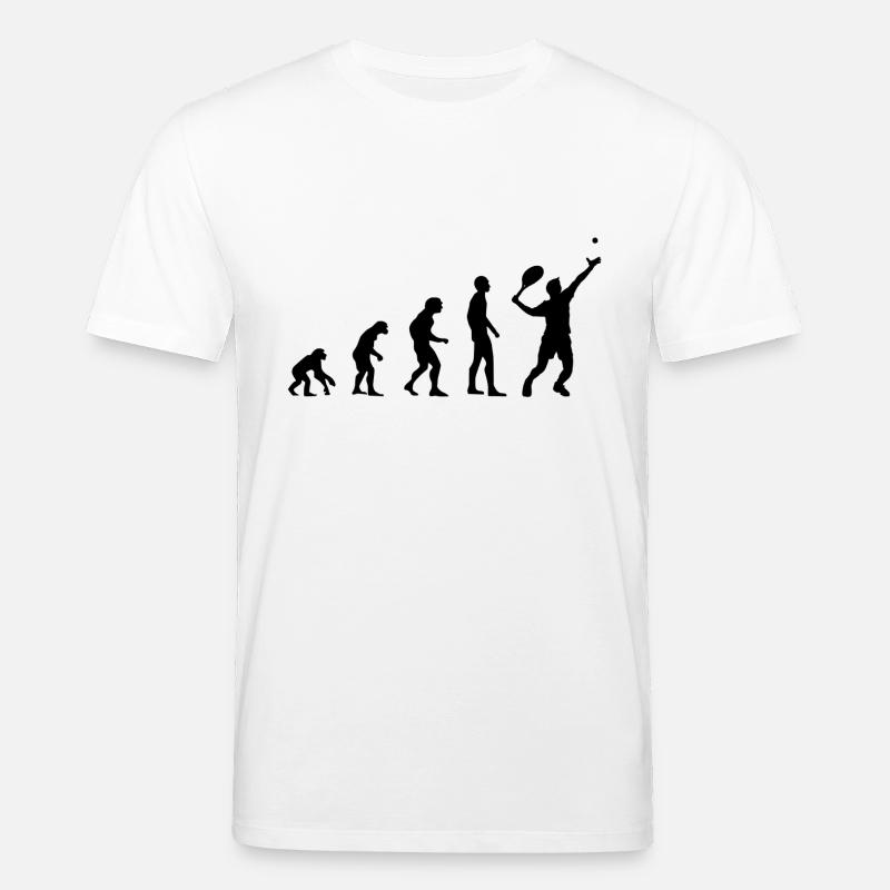 évolution de Tennis - T-shirt bio CREATOR Stanley/Stella Unisexe - blanc