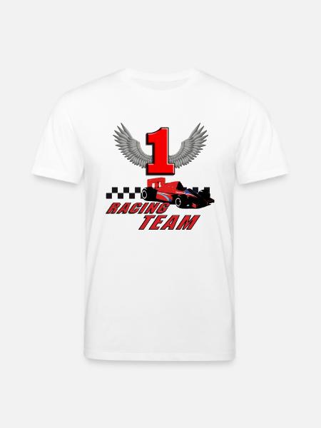 car_racer_a - Stanley/Stella Unisex Bio-T-Shirt CREATOR  - Weiß