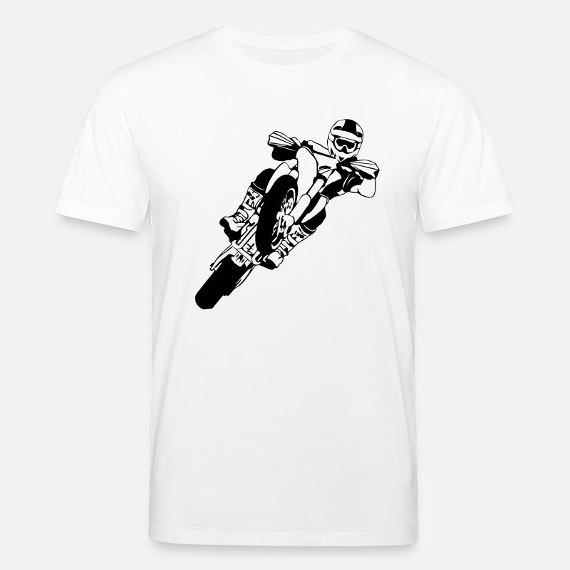 Supermoto Racing - Stanley/Stella Unisex Bio-T-Shirt CREATOR  - Weiß