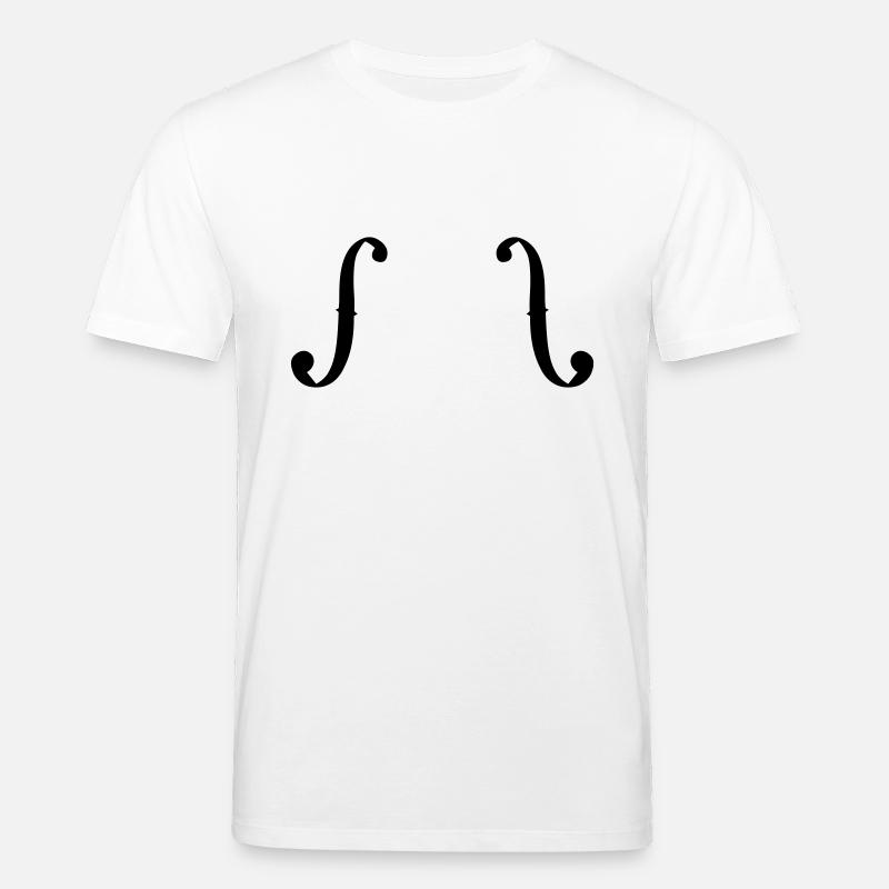 F-Loch - Stanley/Stella Unisex Bio-T-Shirt CREATOR  - Weiß
