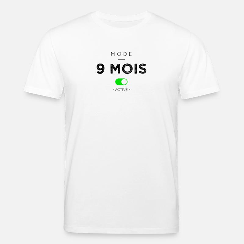 Mode 9 mois activé - T-shirt bio CREATOR Stanley/Stella Unisexe - blanc