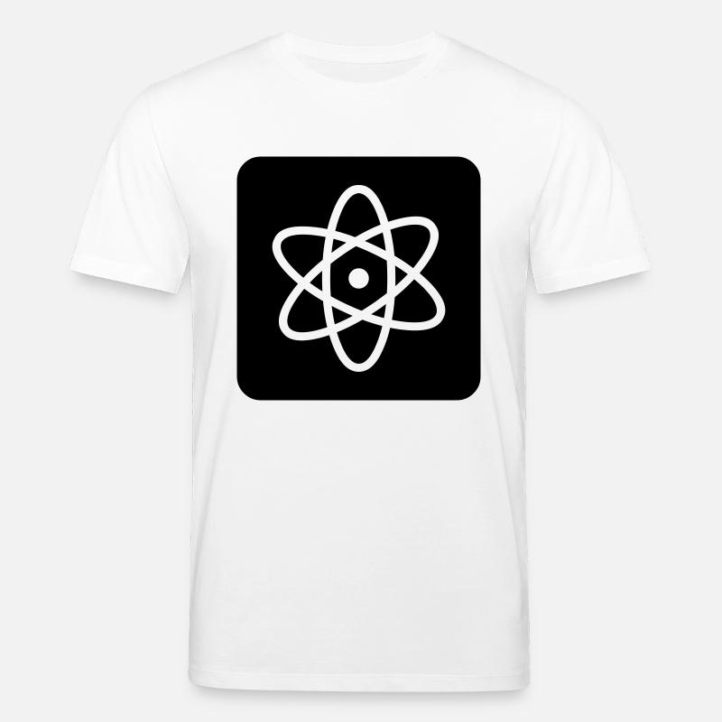 Attention: atomic physics - Stanley/Stella CREATOR Unisex Organic T-Shirt - white