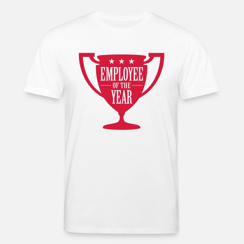 Mitarbeiter des Jahres! - Stanley/Stella Unisex Bio-T-Shirt CREATOR  - Weiß
