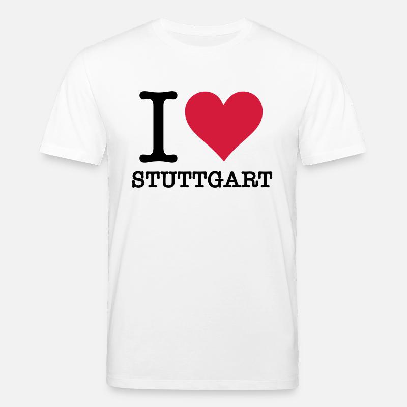 Je aime Stuttgart - T-shirt bio CREATOR Stanley/Stella Unisexe - blanc